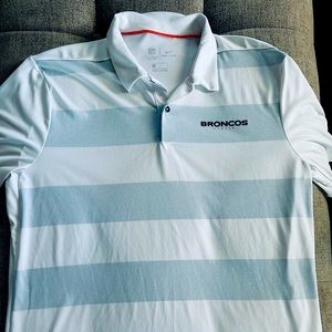 Nike Dri-Fit, Denver Broncos Polo, Large (Never Worn)